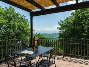 Vakantiehuis Agriturismo in heuvelachtige omgeving, zwembad en panoramisch terras - Gubbio - image1