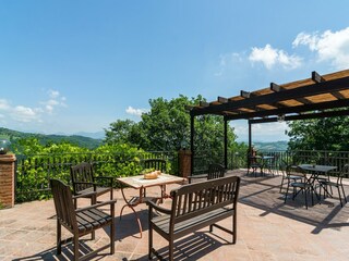 Casa de vacaciones Gubbio Grabación al aire libre 2