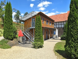 Apartment Frankenau Außenaufnahme 9