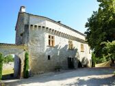 Castillo Bourg-de-Visa Grabación al aire libre 1