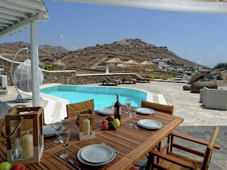 Villa Mykonos (Stadt) Grabación al aire libre 10