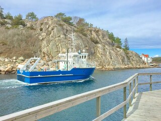 Spaziergang zum Hafen