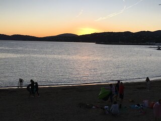 Evening sun in Les Issambres