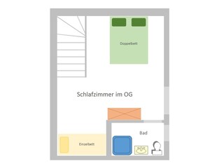 Apartamento Glowe Plano de planta 6