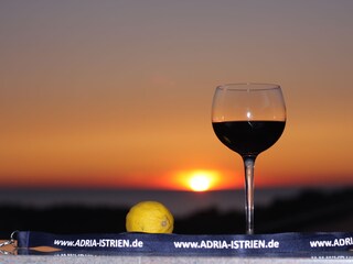 Here you can enjoy beautiful sunsets