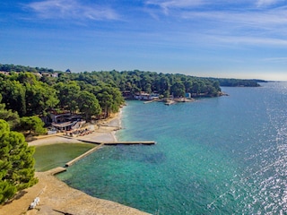 Strandbereiche von Porec