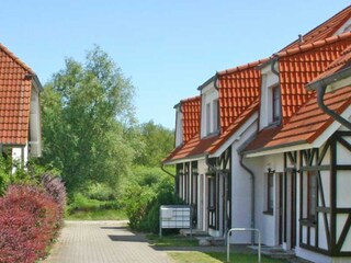 einige Fachwerkhäuser des Ferienparks Gustow