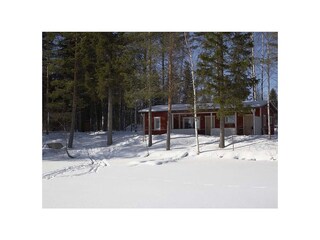Holiday house Mikkilä in winter