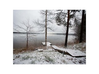 Lake in winter