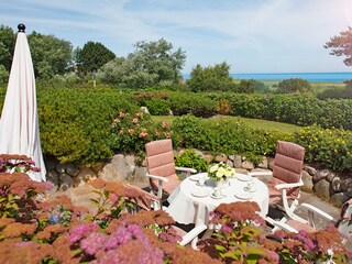 Terrasse mit Meerblick