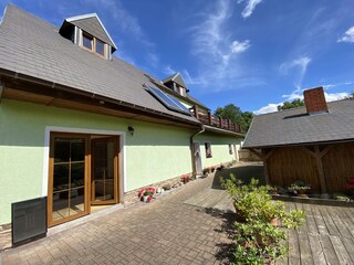 Ferienhaus Cesky Jiretin Außenaufnahme 6