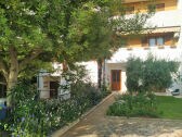 House entrance with front garden