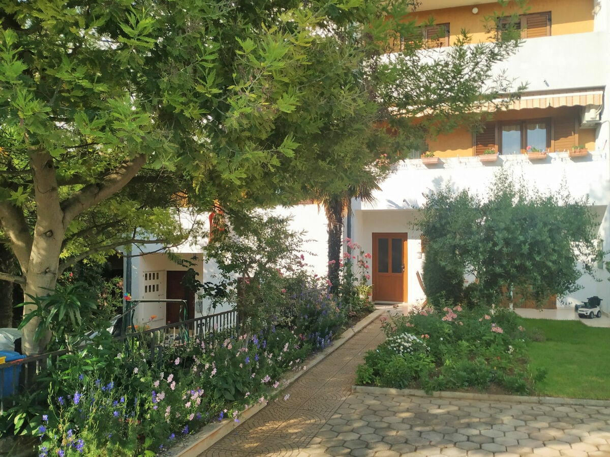 Hauseingang mit Vorgarten