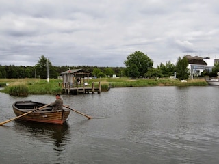 Der Fährmann bei Moritzdorf am Selliner See