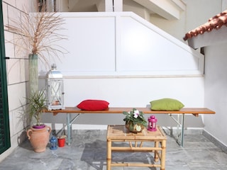 Terrace for a pleasant holiday