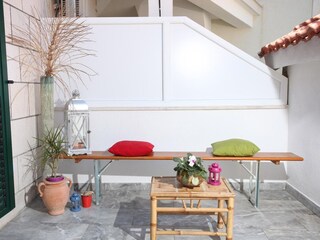 Terrasse für einen angenehmen Urlaub