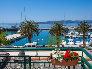 View of the sea and islands