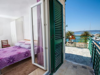 Balkon mit Meerblick