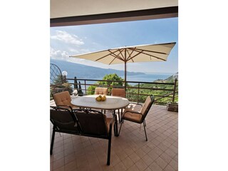 Terrasse mit Seeblick