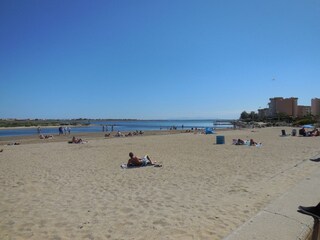 Strand an der Lagune