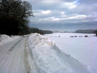 Schneelandschaft nach Dobersdorf