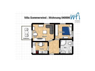 Appartamento per vacanze Wangerooge  24