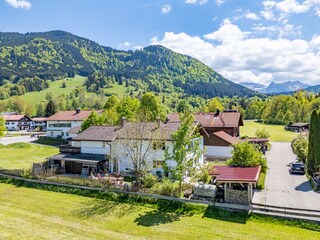 Apartamento de vacaciones Halblech Grabación al aire libre 4