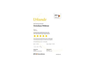 DTV 5-Stars Certificate