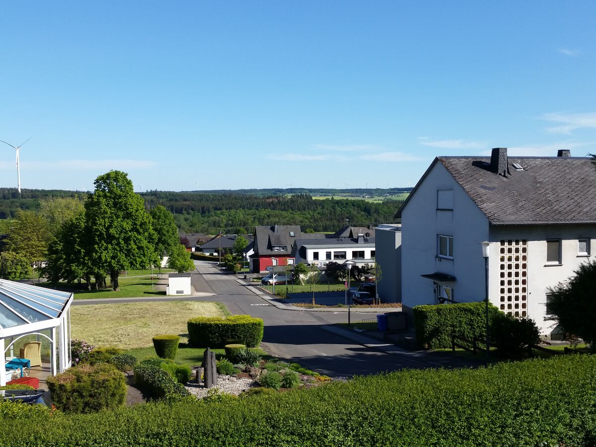 Aussicht vom Balkon