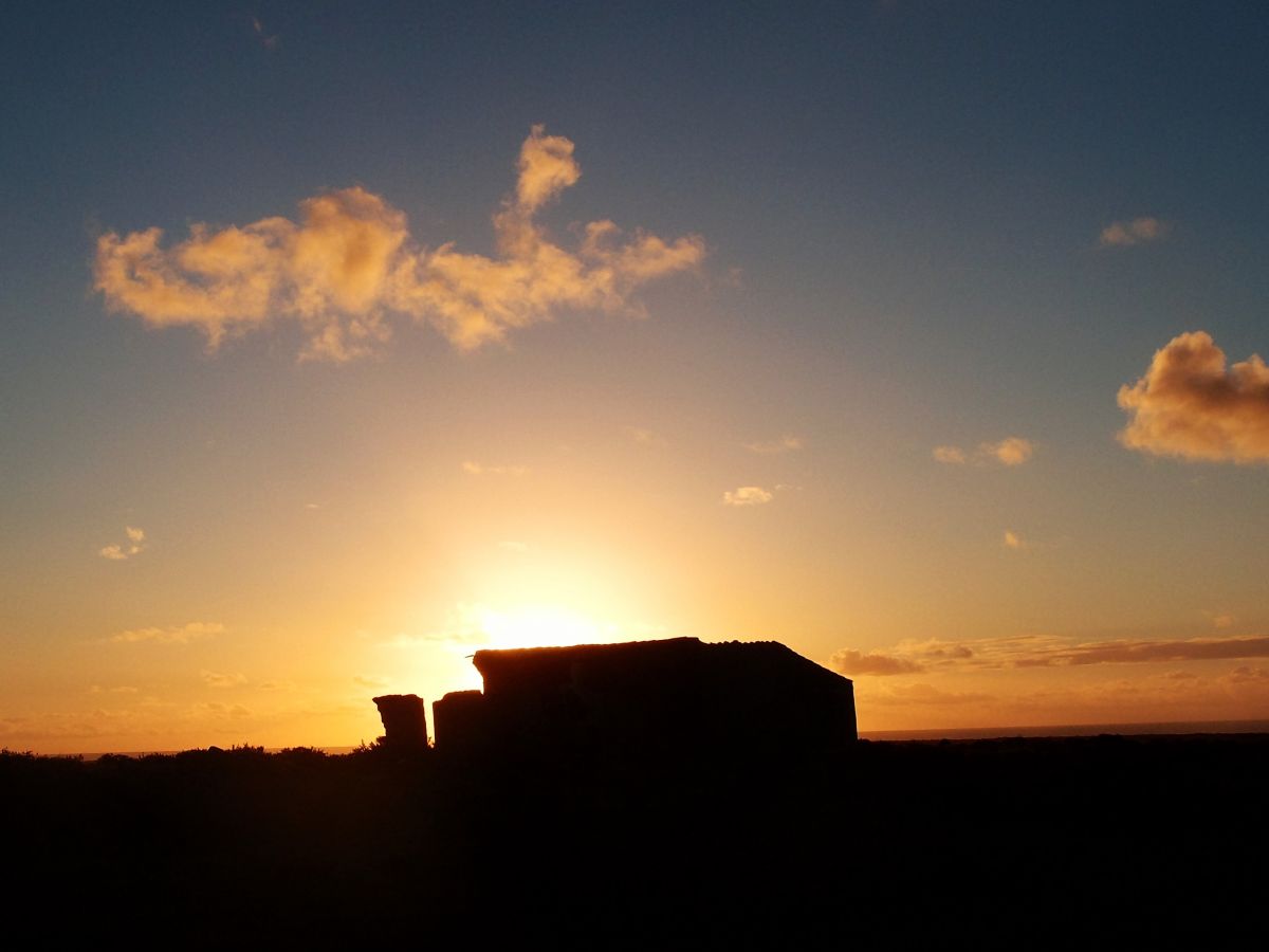 Ruinas hinterm Haus im Nationalpark