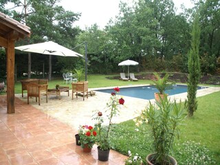 Casa de vacaciones Montaigu-de-Quercy Grabación al aire libre 2