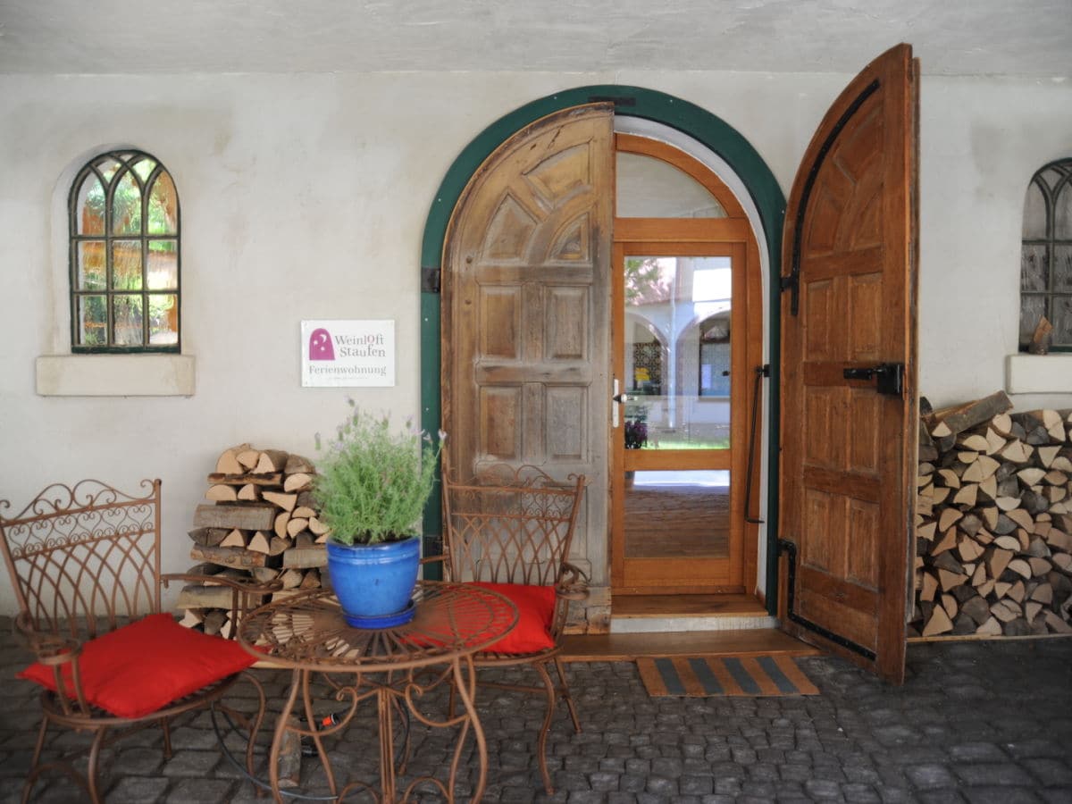 Entrance to Weinloft Staufen