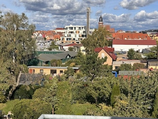 Blick zum Hafen