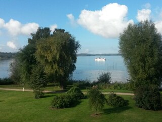 Ausblick unterer Balkon