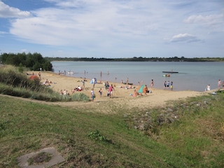 Sandstrand wie an der Ostsee.