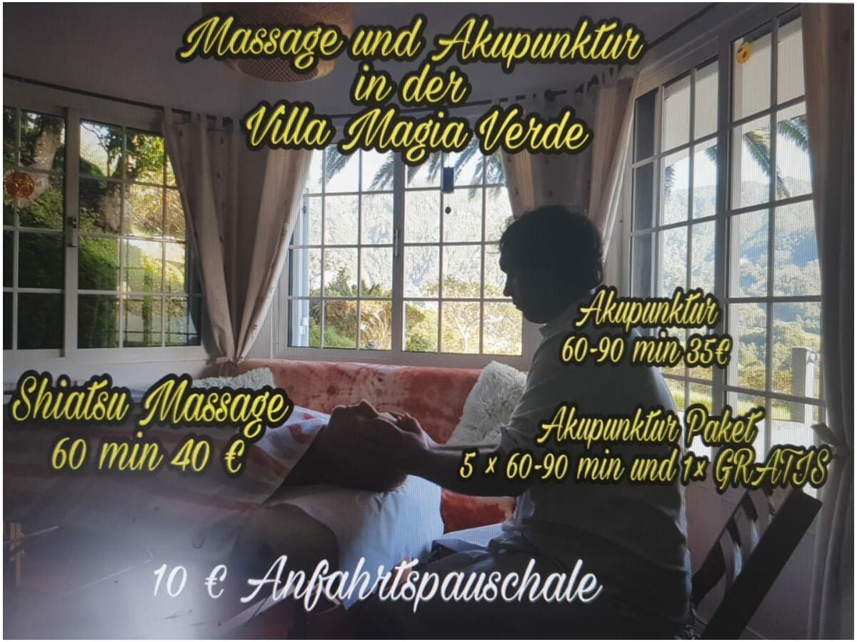 Massage und Akupunktur