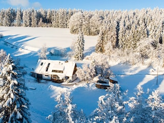 Spätnachmittag im Winter