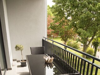 Große Balkone in allen Apartments