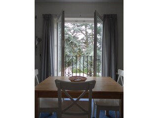 Mit französischem Balkon