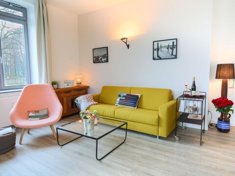 Vakantieappartement Appartement 0.4: Villa aan de Zwanenvijver, Groot Stuv