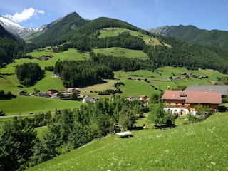 Inmitten von Wiesen