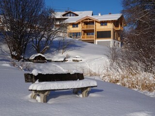 Chalet Rieden am Forggensee Buitenaudio-opname 4