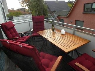 Balkon in Westlage