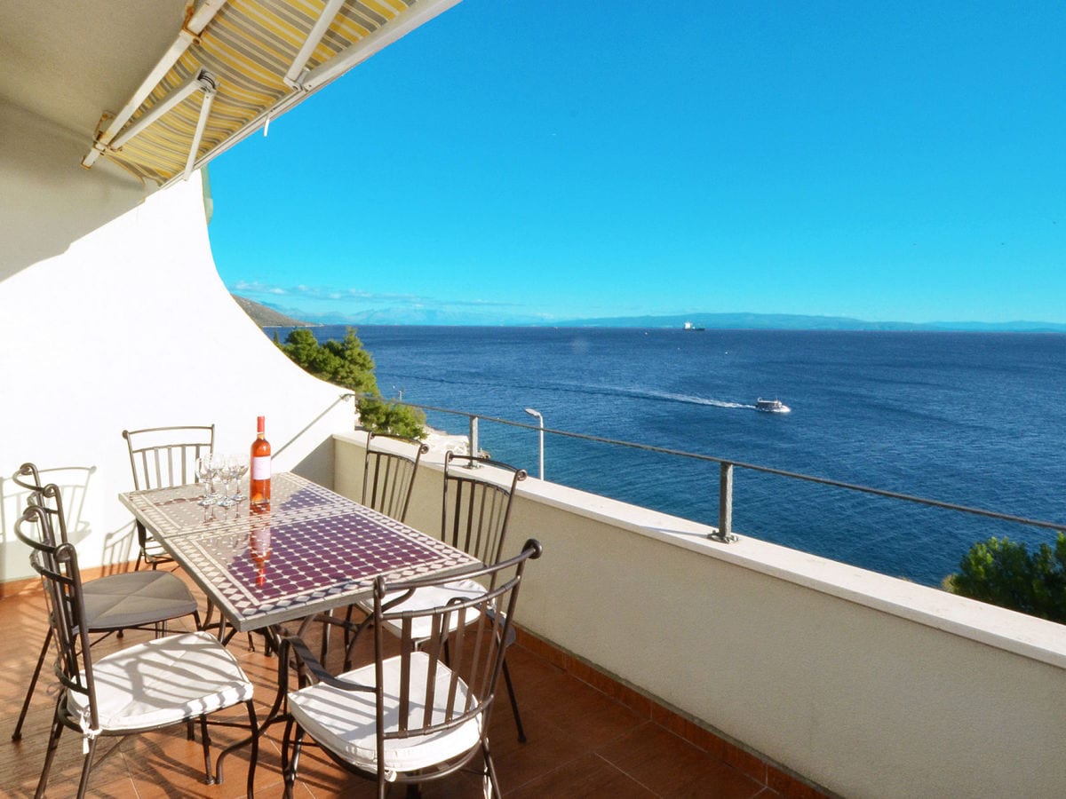 Balcony with sea view