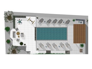 Appartamento per vacanze Seget Vranjica Pianta del piano 21