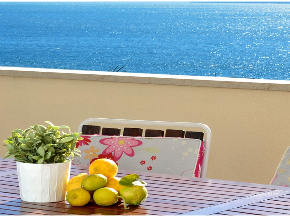 Terrace with sea view