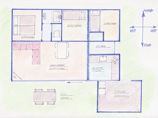 Appartamento per vacanze Callantsoog Pianta del piano 21