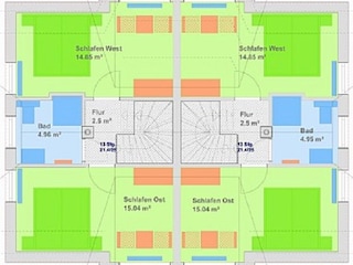 Casa per le vacanze Dranske Pianta del piano 22