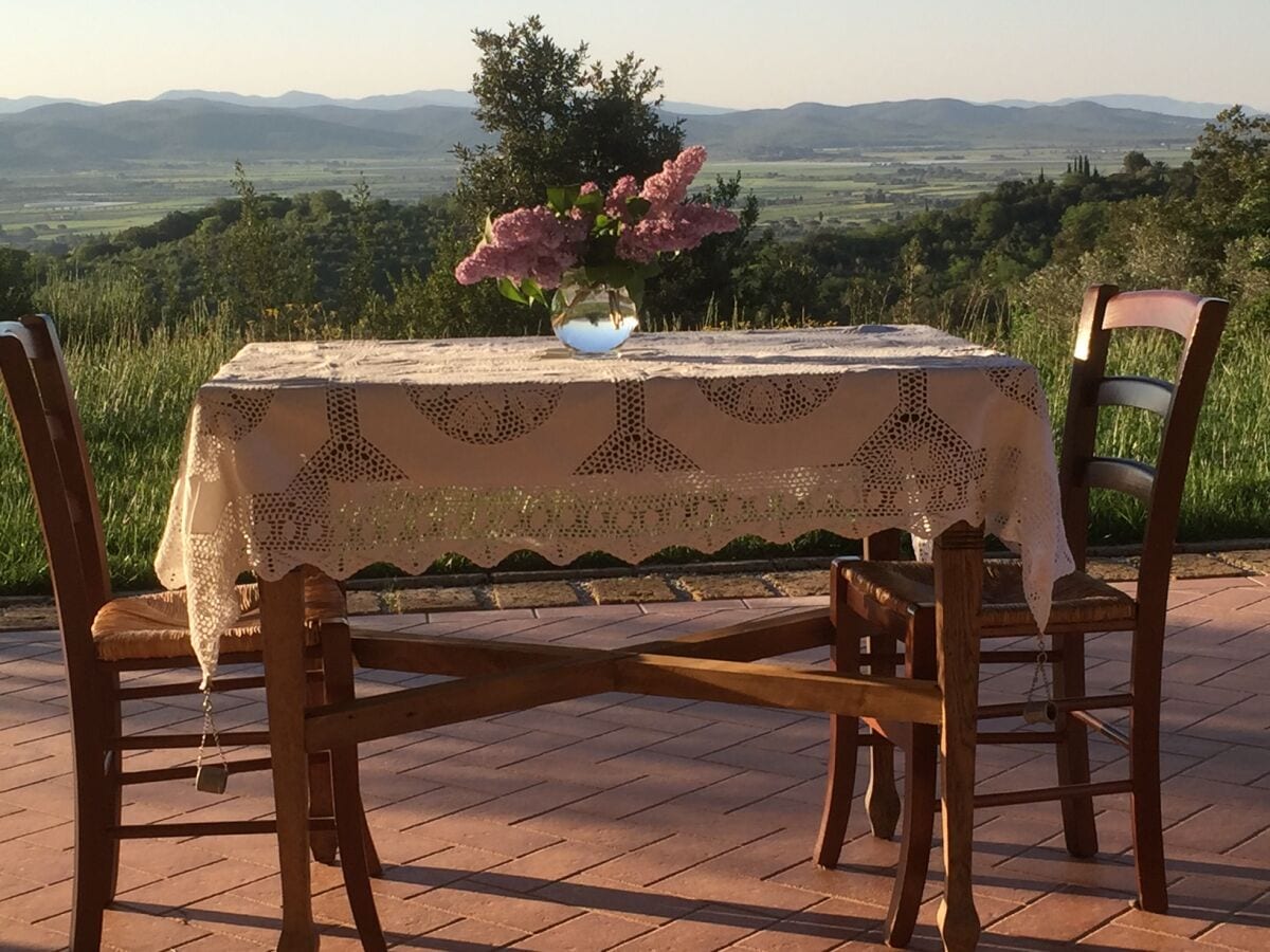 Auf der Terrasse