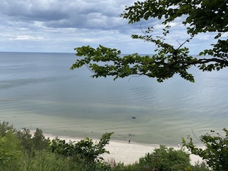 Blick von der Steilküste bei Bansin